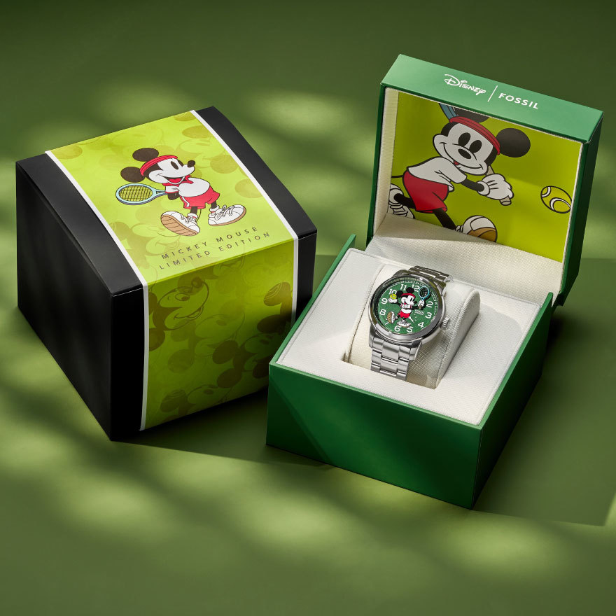【ミッキーだらけの腕時計!】“ディズニー×フォッシル”の限定モデル、5月22日に発売!