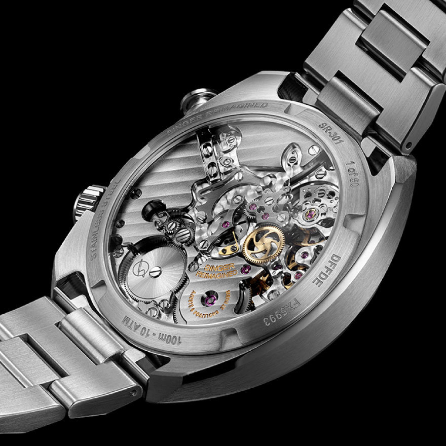【ポルシェ専門レストアブランドの腕時計】シンガー・リイマジンの独創的クロノグラフに注目
