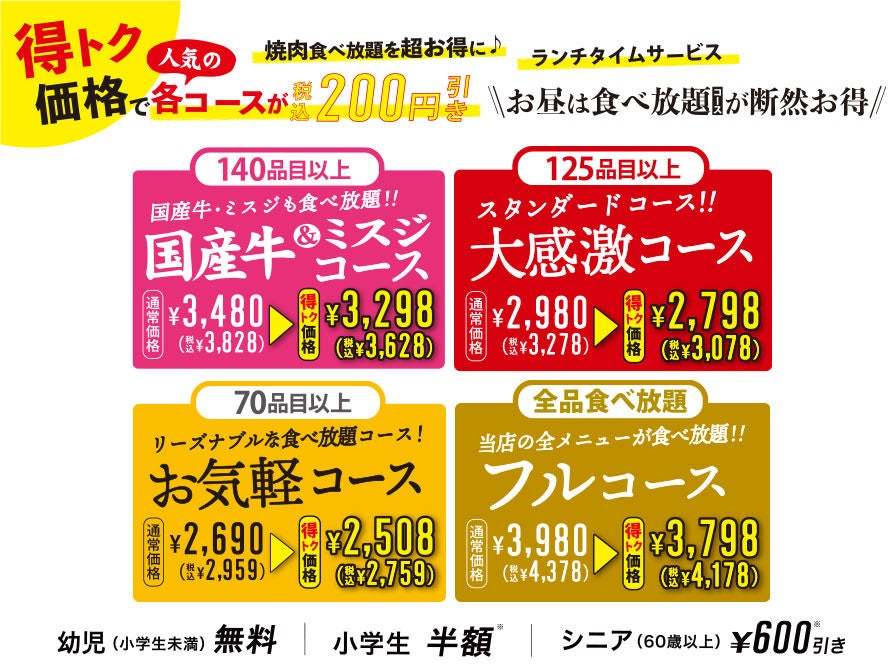 2/16～じゅうじゅうカルビのグランドメニューがリニューアル！新4大名物が登場