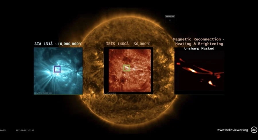 太陽コロナが表面よりも100万℃以上熱い理由を説明する「ナノフレア」を初観測！
