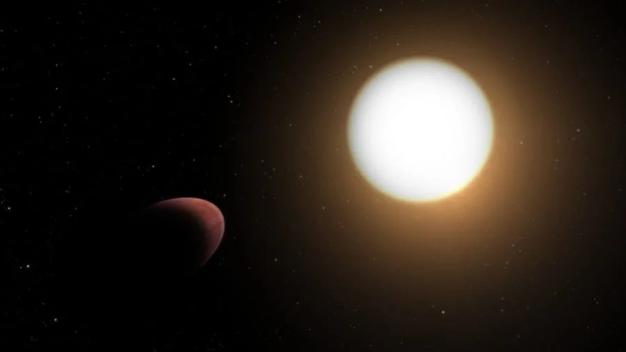 「ラグビーボール」のように変形した太陽系外惑星を初発見