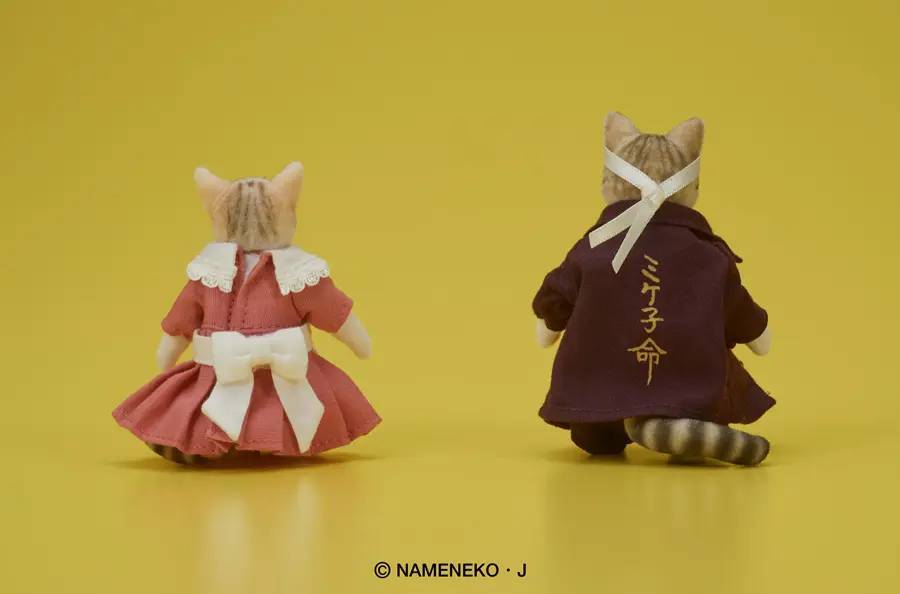 懐かしの「なめ猫」アクションフィギュア誕生　昭和を感じるオプションパーツも