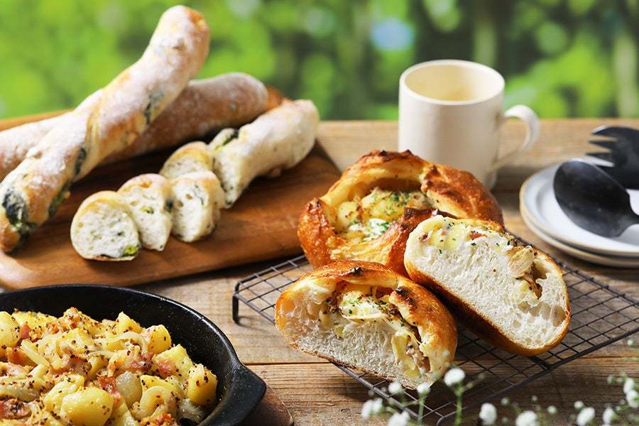 【2/15新発売！お惣菜系人気No.1のチーズフランスに、食欲そそるジャーマンポテト入りフレーバーが新登場】「ハートブレッドアンティーク」より、春の行楽のお供におすすめなパンが期間限定で発売