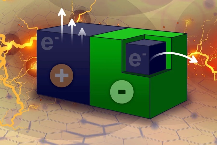 炭素の粒子から電子を引き抜く「最小の発電システム」が発見される