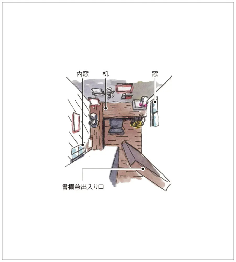 本棚裏の隠し扉から現れる 極小のシークレットベース｜小さな秘密基地