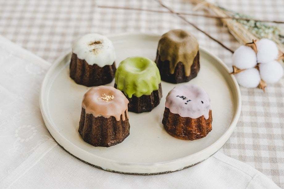 【渋谷ヒカリエShinQsにてポップアップ初開催!】抹茶・ほうじ茶・和紅茶など全5種「kawaraのお茶カヌレ」3月30日から4月12日まで14日間の限定出店!