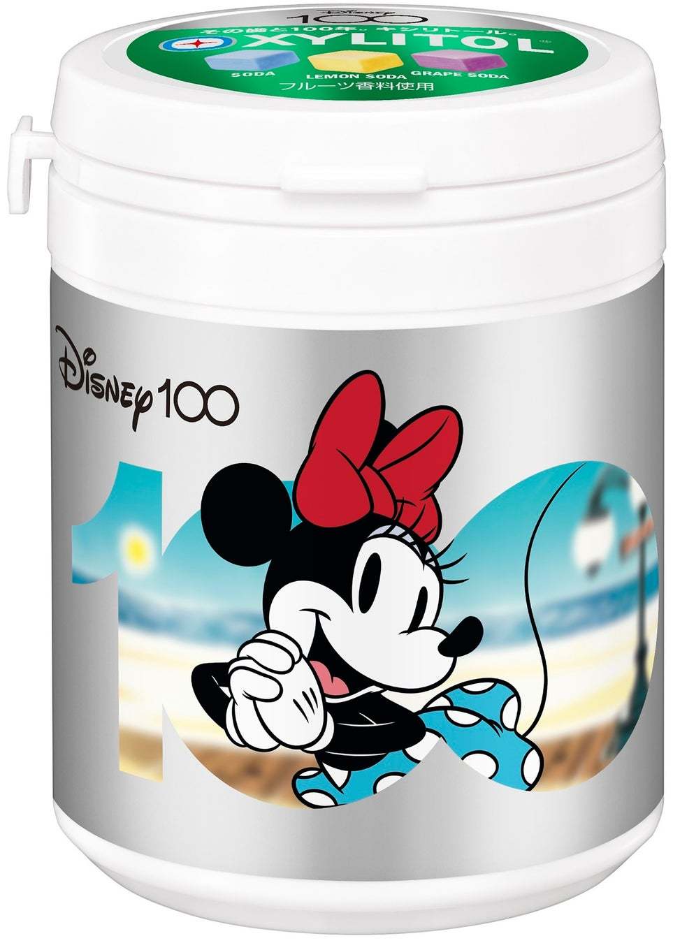キシリトールガム ディズニー100周年限定デザイン第一弾!「キシリトールガム ENJOY CUBEアソートボトル」2023年6月6日(火)夏秋の期間限定で全国発売